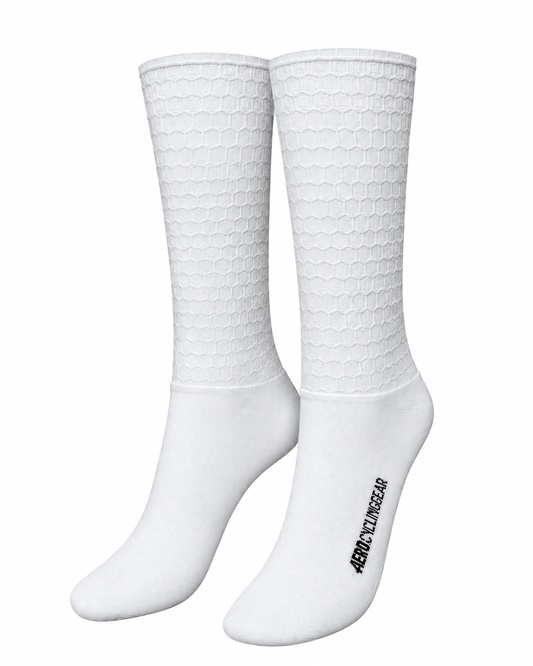 Aero Sock V5 - HEXAFLOW - Off White